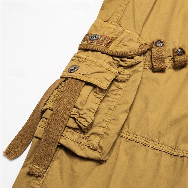 Casual Beach Shorts with Drawstring, Breathable, Daily Wear