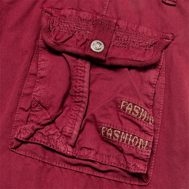 Capri Cargo Shorts with Drawstring, Casual Comfort, Streetwear